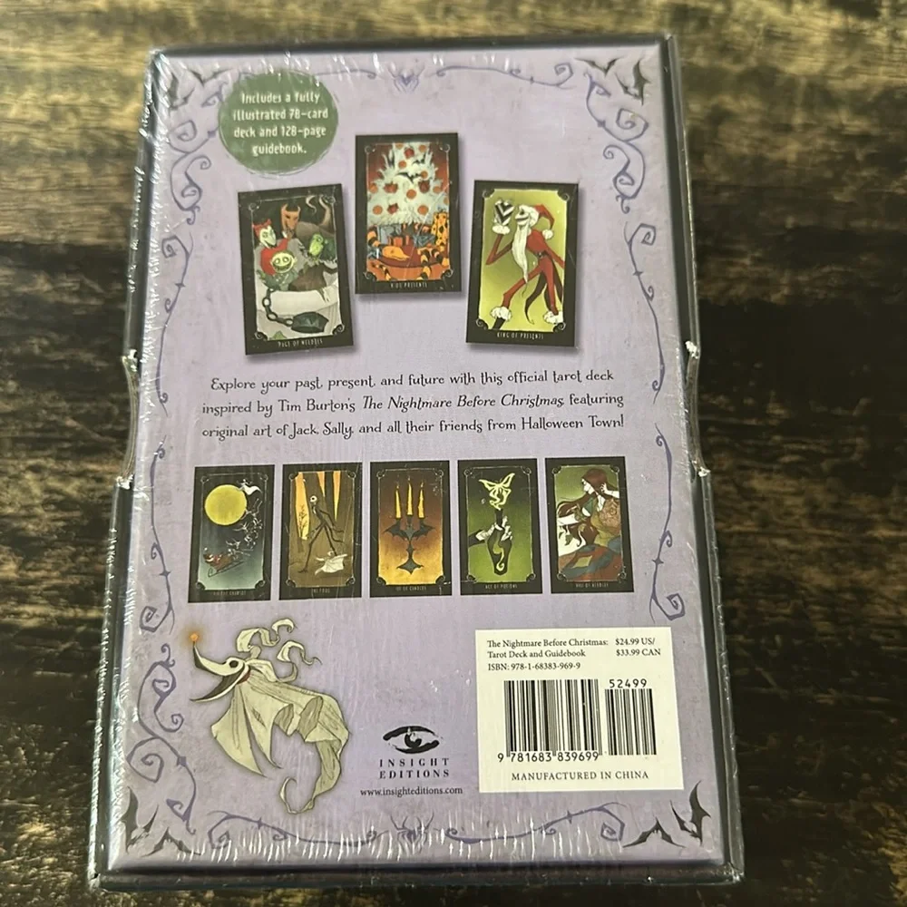 The Nightmare Before Christmas Tarot Deck and Guidebook